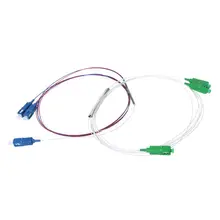 1x2 APC/UPC разветвитель оптоволокна стальная минитруба разъем оптоволоконного жгута FBT КЛАСС