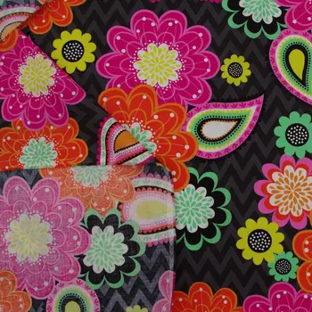 

140cmx100cm Cotton Fabric - Flowers(031)