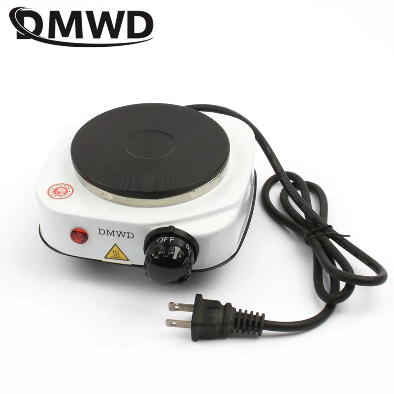 DMWD 110V Electric Hot Plate Mini stove Coffee Heater Milk Tea Mocha Heating Stove Cooking Pot