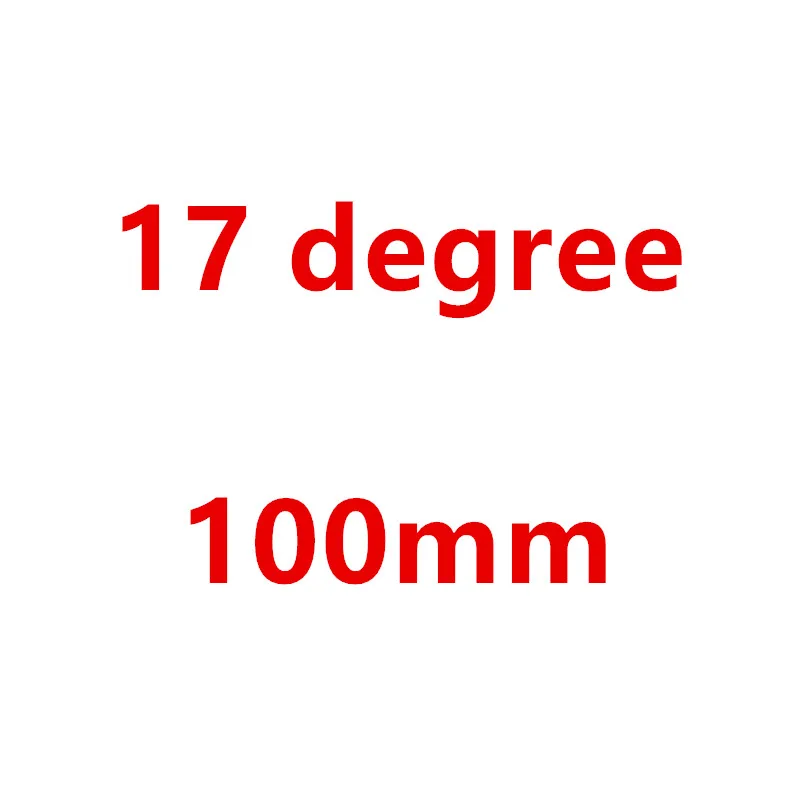 17 degrees. 17 degrees