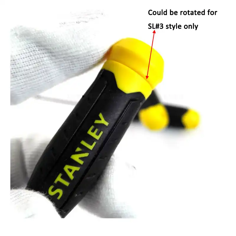 Stanley 1 pcs lifetime guarantee 3mm 5mm slotted screwdriver flat head