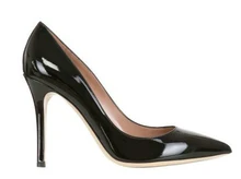 New Brand Summer Style For Women Pumps Slip-on Pointed Toe Shallow Party Female Patent Leather Thin High Heels Shoes