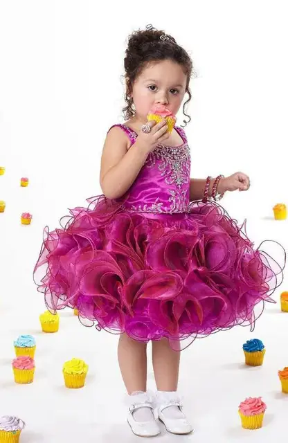 Red Pageant Cupcake Dress