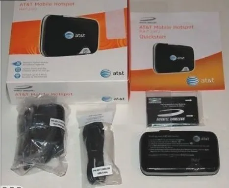 MiFi 2372 разблокированный мобильный широкополосный маршрутизатор Novatel AT&T 3G точка