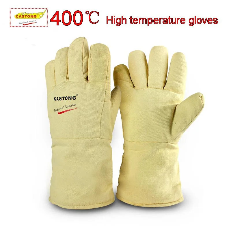 CASTONG 400 degree High temperature gloves Aramid Antiscald gloves