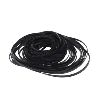 

50PCS Universal Mix Cassette Tape Machine Belts Assorted Common Flat Rubber Belt for Recorders Walkman CD DVD Drive l29k