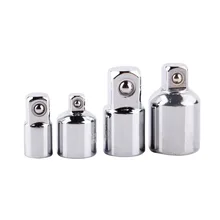 Converter Reducer 1/4 3/8 1/2 Hand Tools Set Air Impact Socket Adapter Ratchet Drive Socket Adapter newacalox power tool accessories crv ratchet socket adapter reducer converter set 1 4 3 8 1 2 4pcs set
