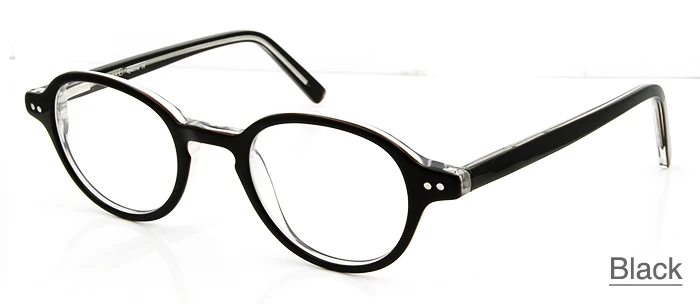 Новинка, мужские очки, винтажные маленькие круглые очки, оправа для женщин, унисекс, очки по рецепту, ретро очки oculos de grau - Цвет оправы: Eyeglasses VintageBK