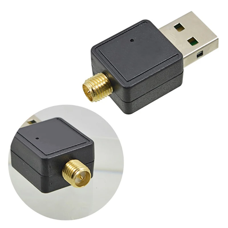 2,4 ГГц 802.11N USB Ethernet адаптер сетевой карты Wi-Fi ReceiverUSB USB 2,0 беспроводной Wifi адаптер с антенной 1200 Мбит/с