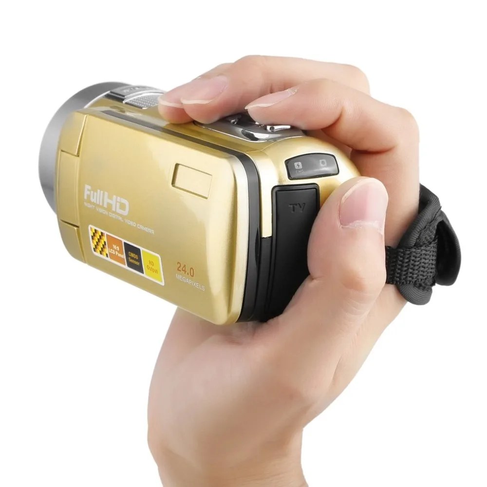 

HOT Portable Night Vision Full HD 1920 x 1080 3.0 Inch 24MP LCD Screen 18X Zoom Digital Video Camera Camcorder Mini DV