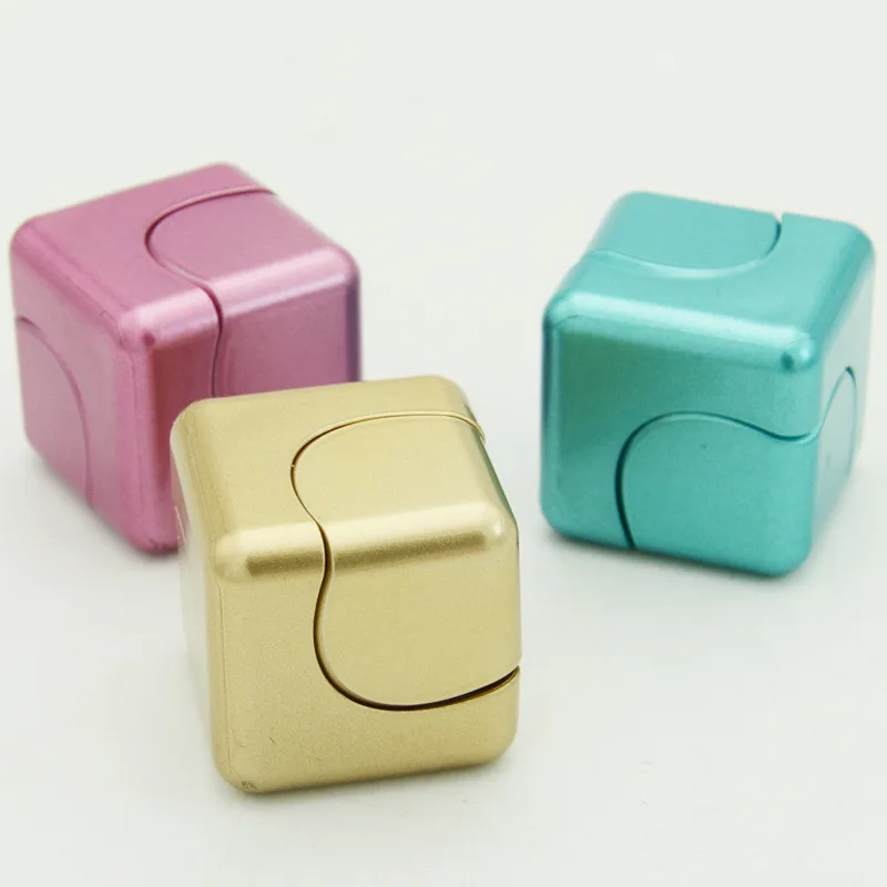

3.3cm Mini Magic Cube Spinner EDC Anti Stress Hand Finger Spin Fidget Cubes Square Puzzle Toys for Kids Adults Game Cubo Magic