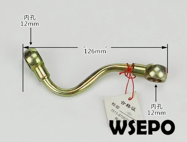 OEM КАЧЕСТВО! Дизельная труба/линия для ZS1110 4 такта маленький дизельный двигатель с водных охлаждением двигателя