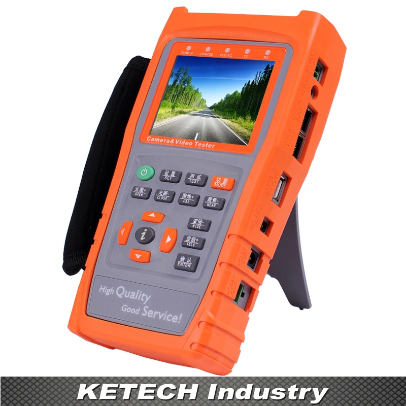 

3.5" HD Handheld Circuit Breaker Finders AHD CVI TVI Camera Testing CVBS CCTV Tester Monitor UTP Cable Tracer PTZ Control RS485