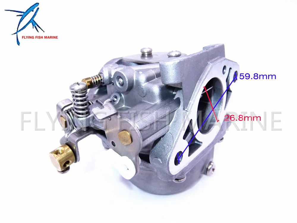 Лодочный мотор карбюратор 6G1-14301-01 для Yamaha 2-х тактный 6hp 8hp 6CMH 6DMH 8CMH подвесных лодочных моторов 6G1-14301