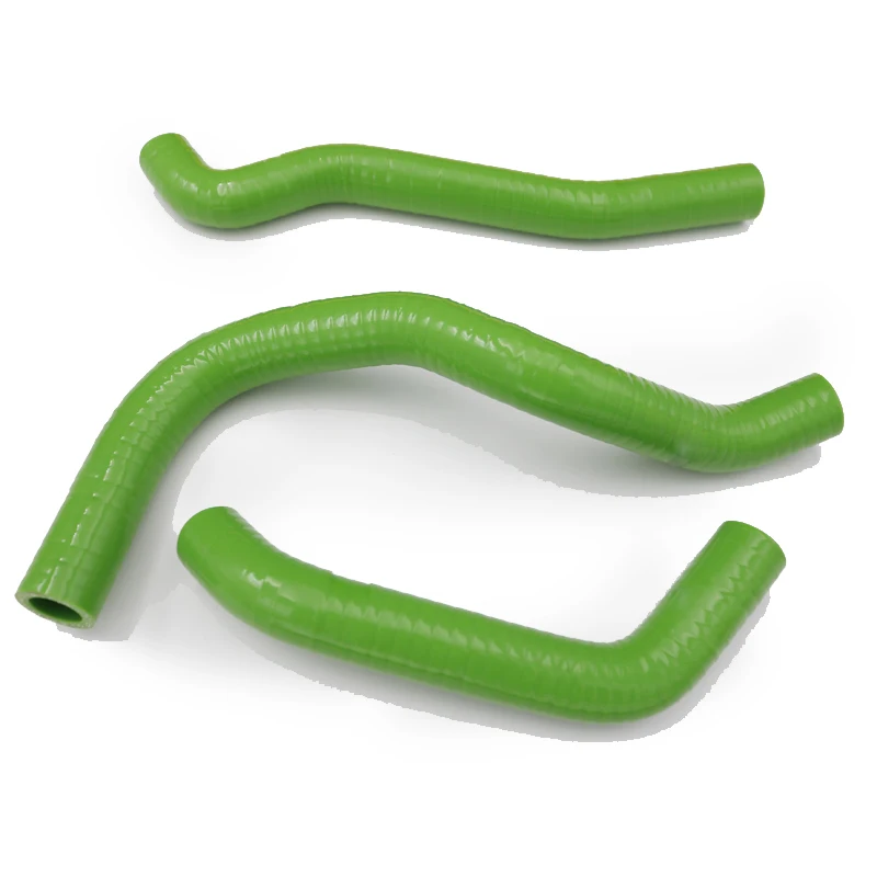 

for 87-07 Kawasaki KLR650 KLR 650 SILICONE COOLANT GREEN RADIATOR HOSES KITS
