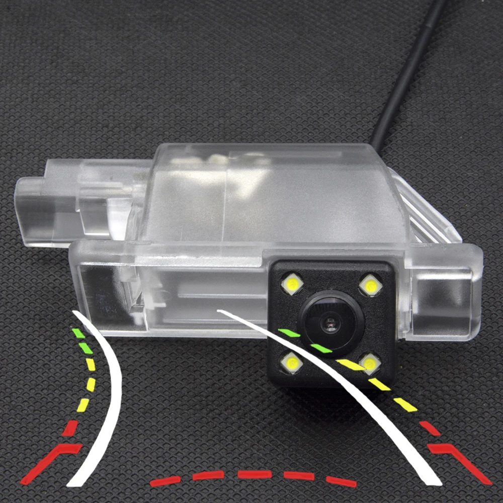 

Reverse Camera Trajectory Tracks Parking Car Rear view Camera For Peugeot 301 308 408 508 Waterproof Backup Car Camera