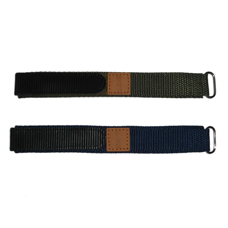 

YQI Nylon Watch Strap 20mm Watch Band Black Blue Grey Green Sport Watchband For Man or Woman Watches