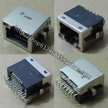 

Free shipping For Notebook Network card interface RJ45 network port Network interface with light 040