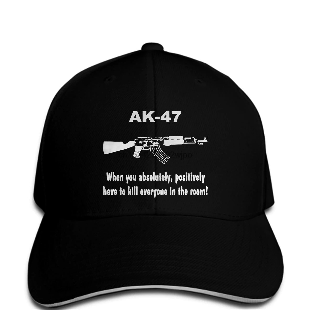 

Baseball cap 2018 Fashion men cap bioshick AK 47 funny saying ak47 cap