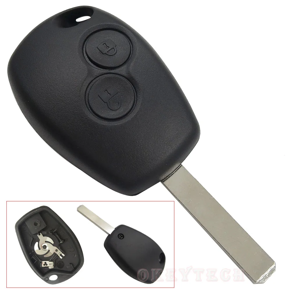 OkeyTech Remote Car Key Case For Renault Duster Modus Clio 3 Twingo ...