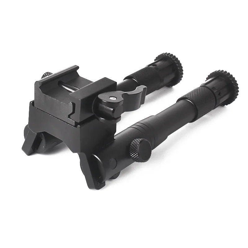 

Tactical Rifle Bipod Tactical Riflescope Accessories Mount Adjustable Spring Return with Adapter
