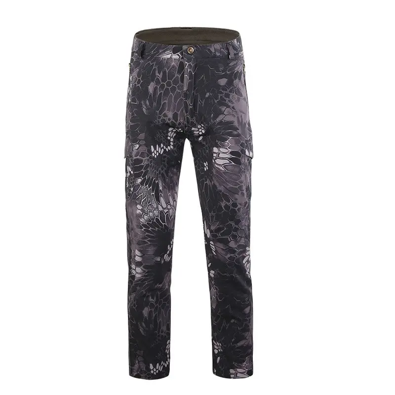 Мужские водостойкие флисовые лыжные штаны с подкладкой Mandrake ветрозащитное мягкое покрытие тактические брюки с несколькими карманами