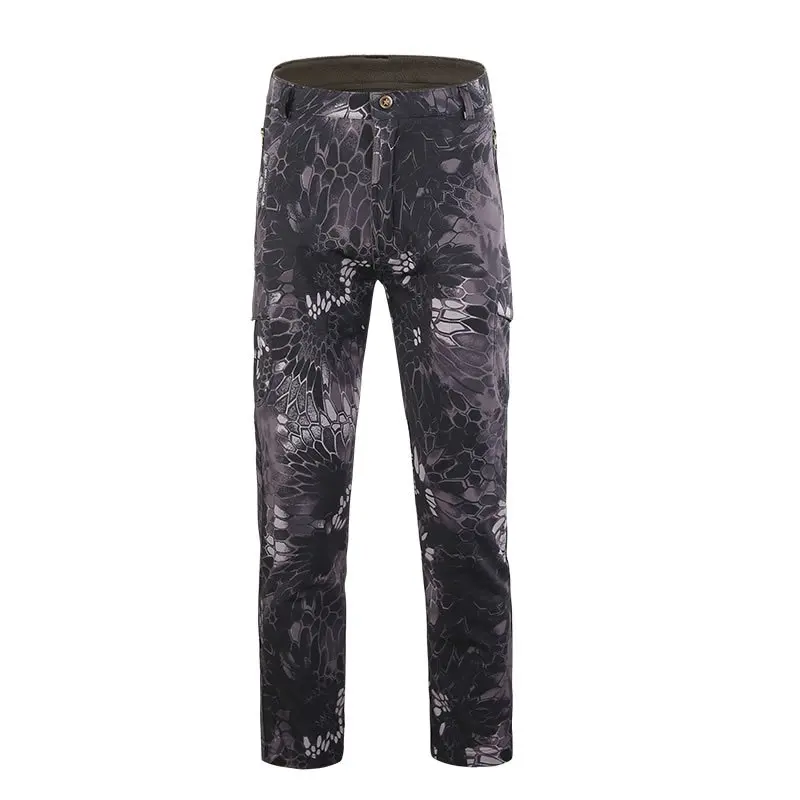 

BLUETAC Winter Tactical Pants Soft Shell Insulated Fleece Lined Cargo
