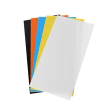 10X20cm Acrylic Board Plexiglass Board Colored Acrylic Perspex Sheet DIY Model Making Accessories