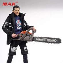 Neue Stärkste-Brothers Serie 1/6 Outdoor Kettensäge Werkzeug Modell Spielzeug Szenen Zubehör Geschenk Sammlung fit 12