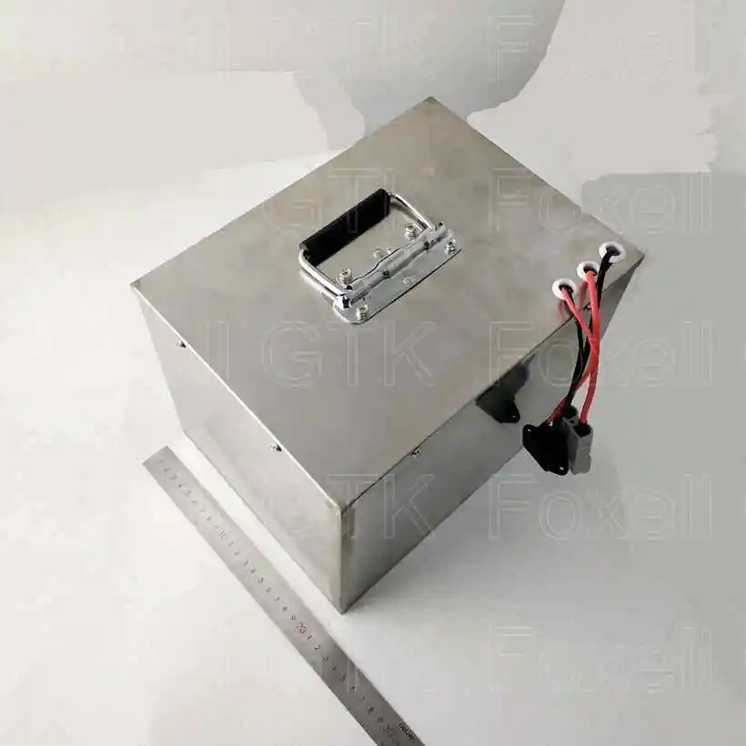 Electric bicycle 24V 100AH Lithium ion Battery 25.9V Li-ion Tricycle Waterproof Box + 10A charger steel case (3)