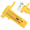 Découpeur circulaire boussole Durable 1-30cm + 6 lames de rechange + 3 fils pour papier caoutchouc cuir vinyle outils à main Mayitr 1 pièce ► Photo 1/5