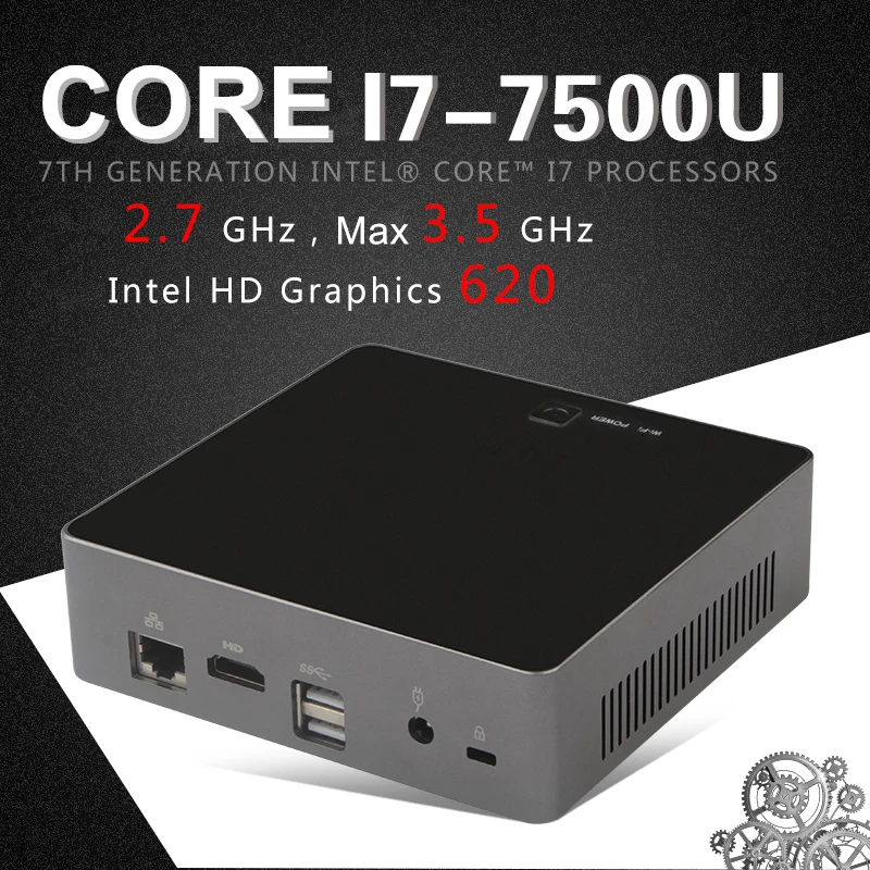 Buy Intel Core i7 7500U Kaby Lake Mini PC USB Type C