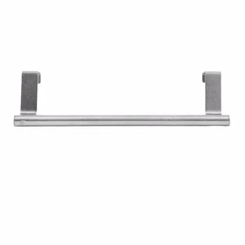 

Bathroom Door Kitchen Towel Over Holder Drawer Hook Storage Scarf Hanger Cabinet Hanging Stainless Steel Towel Rack Leading Life