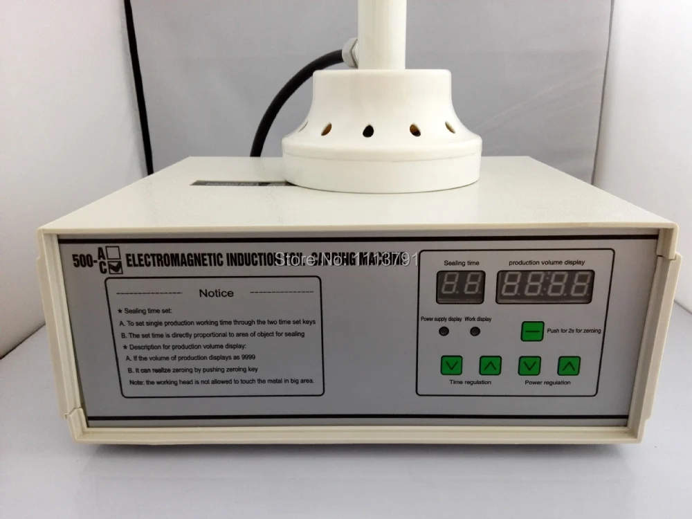 New 500C Hand held induction sealer,manual aluminium foil induction