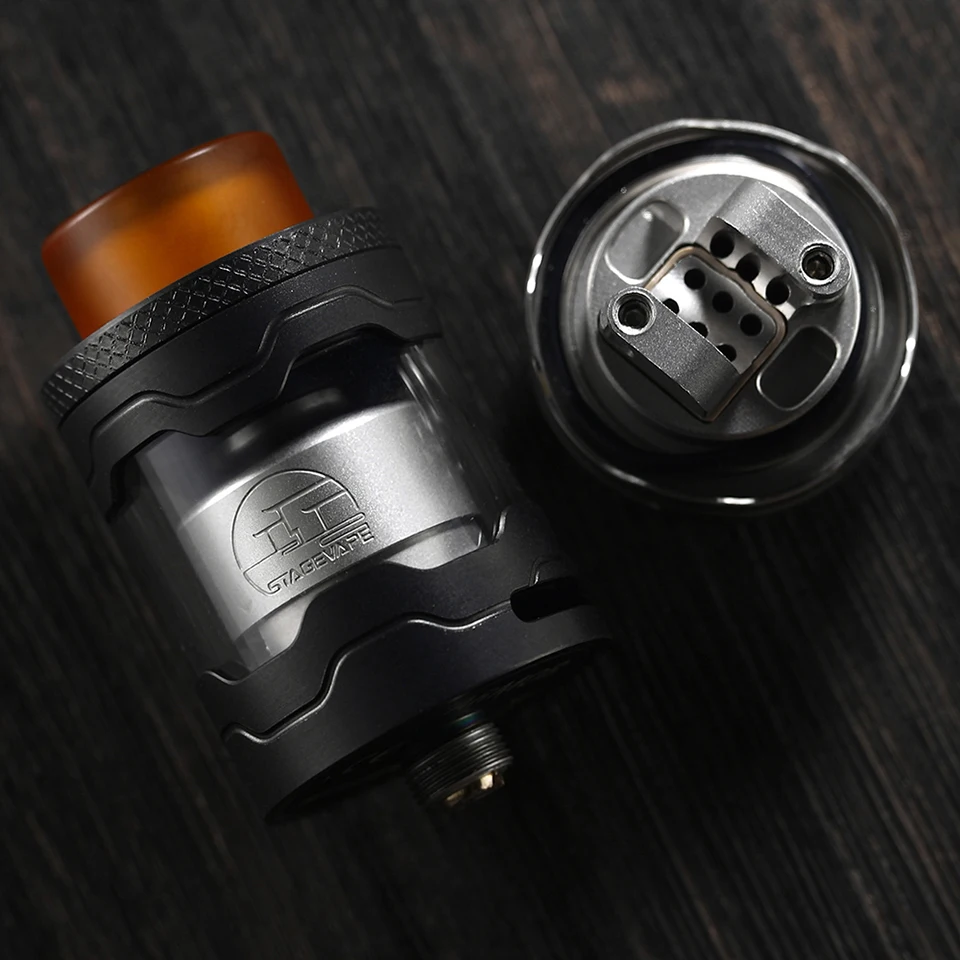 2019 Original StageVape armor RTA 25mm with e-liquid capacity 3ml Single Coil Adjustable bottom airflow tank VS Wotofo Unity RTA (7)