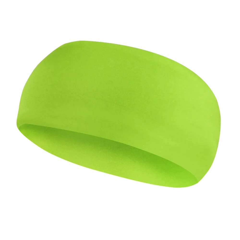 Новая повязка на голову для фитнеса Для Йоги повязка для волос для женщин и мужчин спортивная повязка от пота на голову Йога тренажерный зал повязка для волос супер тонкий легкий - Цвет: green