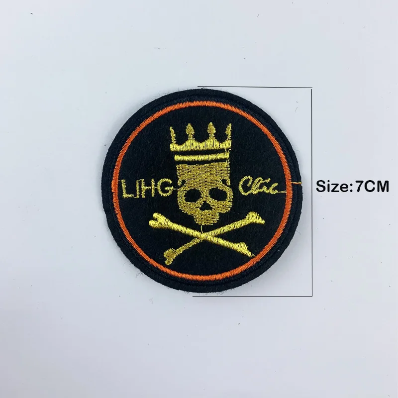 skull patches