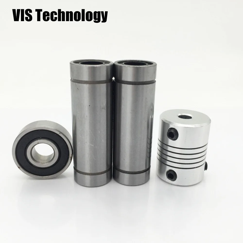 Линейный шарикоподшипник LM8LUU 2 шт. + 1 608RS вал ПК муфта 5X8 для SLA Nano printer Thingiverse