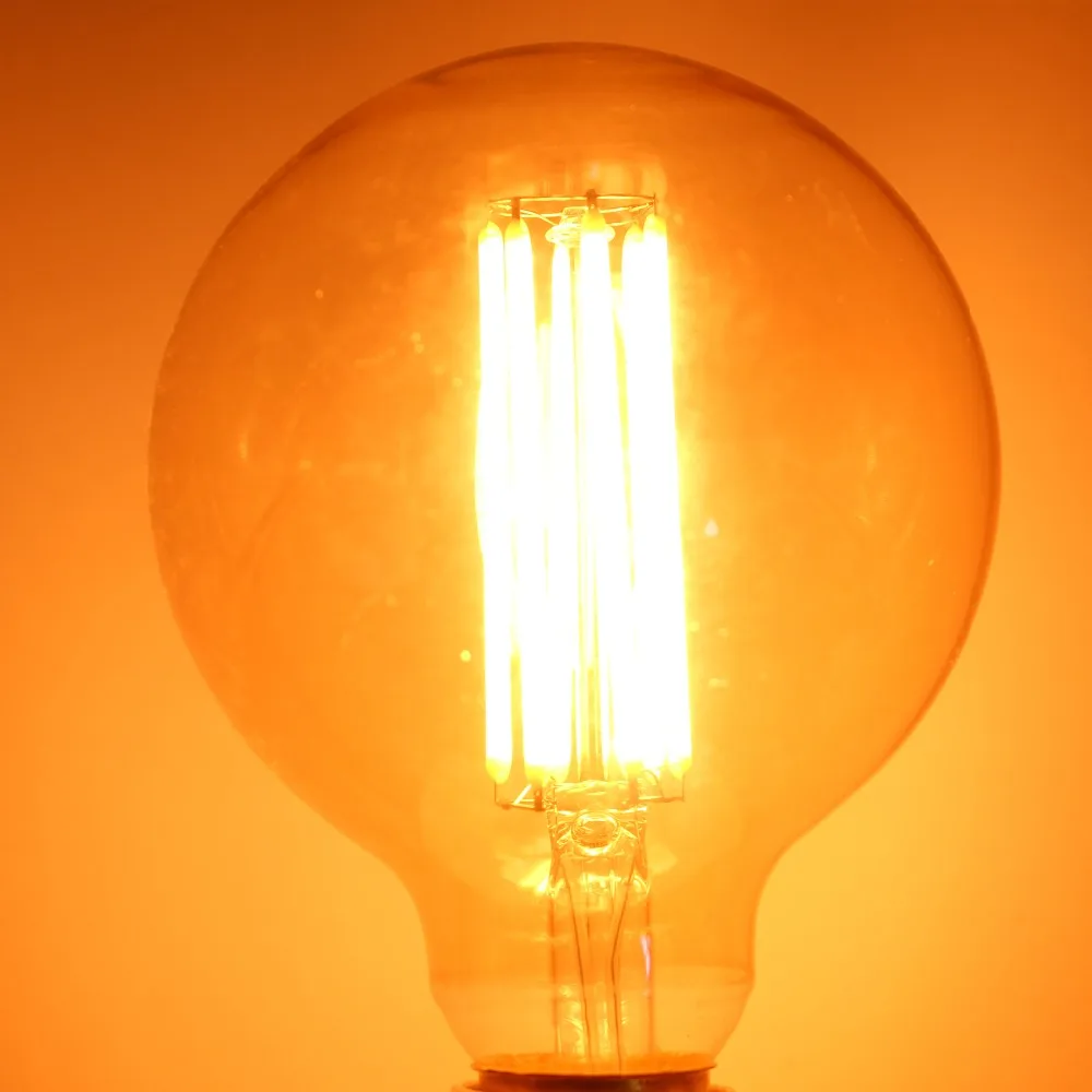 Vintage Filament 2200k,retro 4w Globe 1