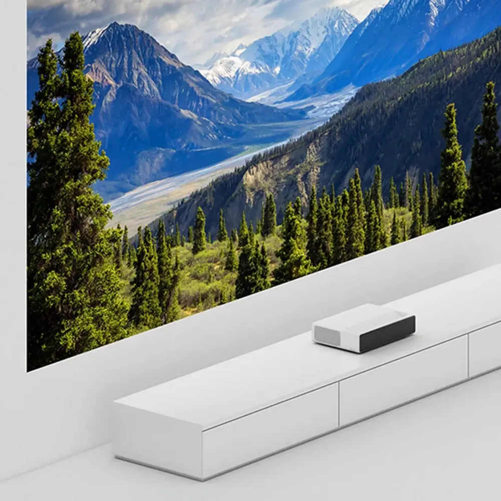Оригинальный лазерный проектор Xiaomi Mijia для ТВ 150 дюймов 1080 Full HD 4K Bluetooth 4 0 Wi Fi 2 4/5 ГГц