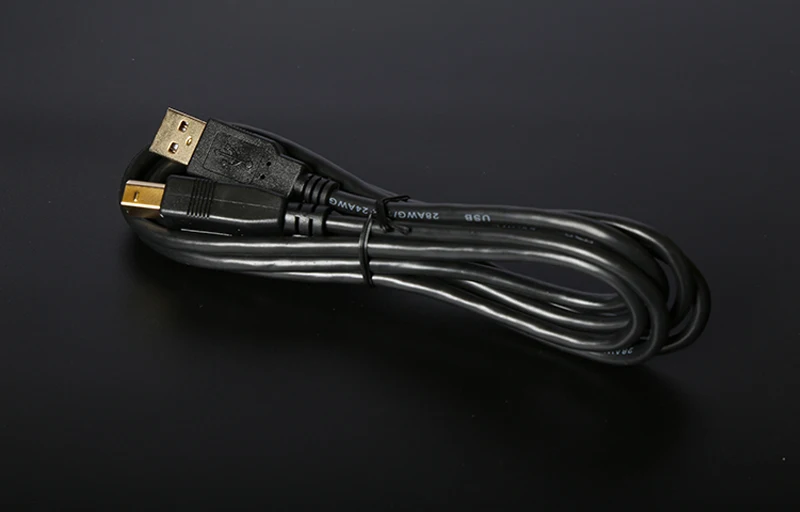 USB A к USB B кабель принтера кабель «Папа-папа» для электрических музыкальных инструментов MIDI клавиатура микрофон микшер монитор с динамиком