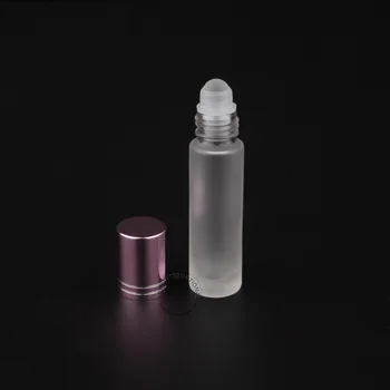 

Wholesale 50 x 10ml DIY Essential Makeup Tools Empty Glass Roll On Perfume Bottle 10cc Essential Oil Bottles Cosmetic Packaging