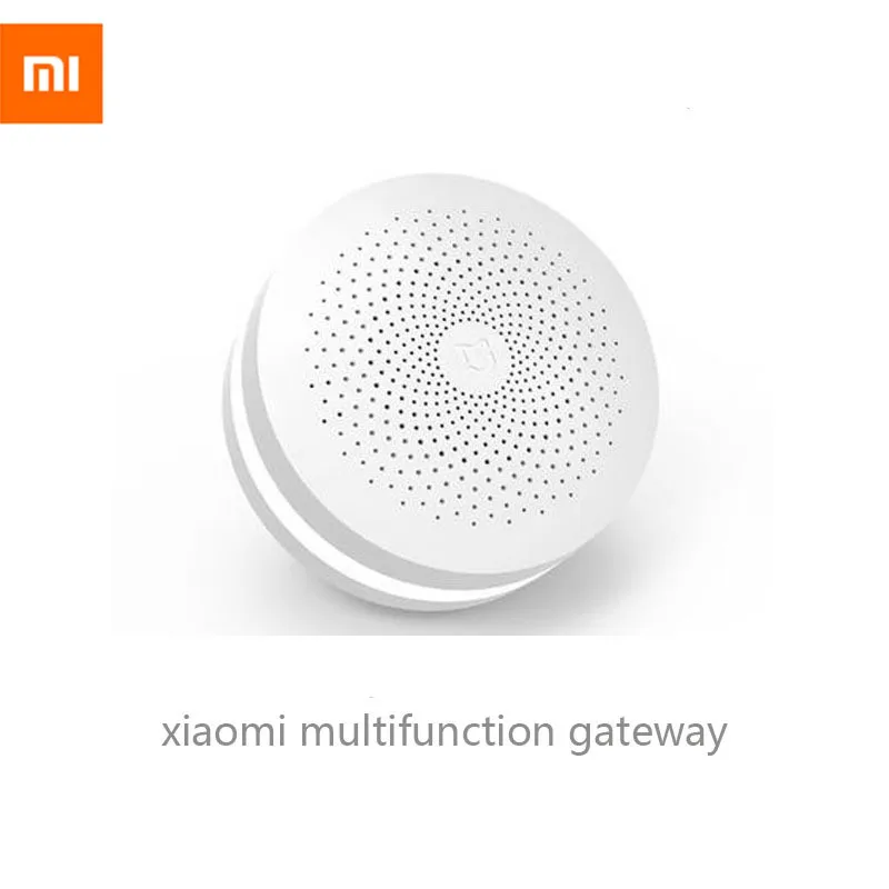 

Newest Version Original Xiaomi Mijia Smart Home Multifunctional Gateway 2 Alarm System Intelligent Online Radio Night Light Bell