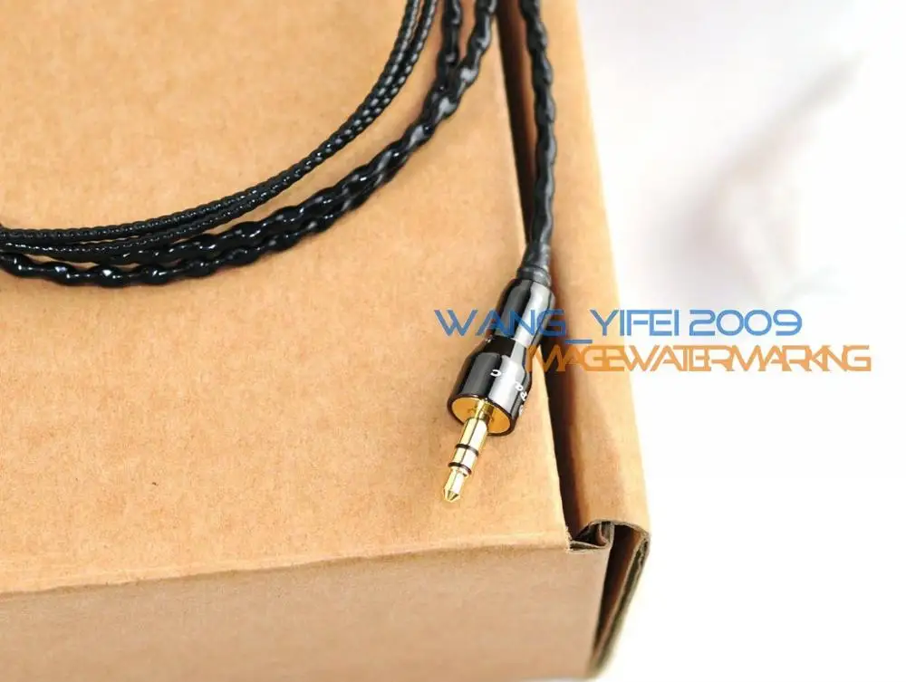 HIFI Upgrade Earphone Silver Plated OFC Cable For Ultimate Ears UE FI10 TF10 TF15 SF3 SF5 5Pro In Ear Headphone