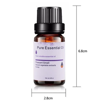 

6 Kinds 10Ml Essential Oils Aromatherapy Oil For Aroma Diffuser Humidifier Fragrance Of Lavender Tea Tree Rosemary Lemongrass