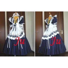 Free Shipping font b Sexy b font Sissy Maid Long Dress Lockable Uniform font b Cosplay