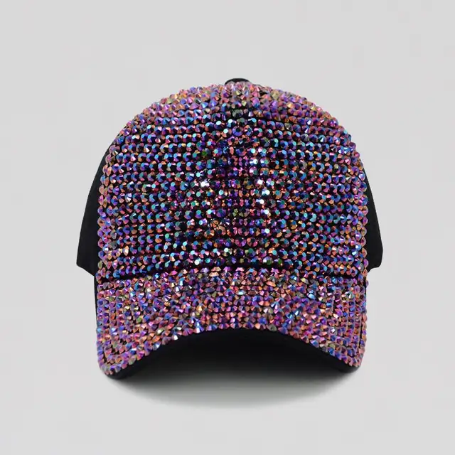 rhinestone baseball hats