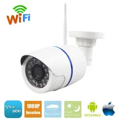 Yoosee IP Камера Wi-Fi 1080 P 960 P 720 P ONVIF Беспроводной проводной P2P CCTV пулевидная камера наруэного наблюдения с MiscroSD слот для карты Макс 64G