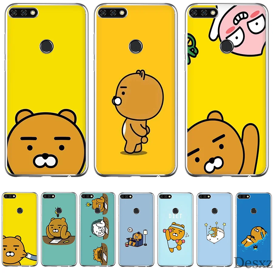 

Desxz Funny Cocoa Case For Huawei P20 P10 P9 P8 Lite Pro Plus P Smart Mini Cover Phone Bag Hard