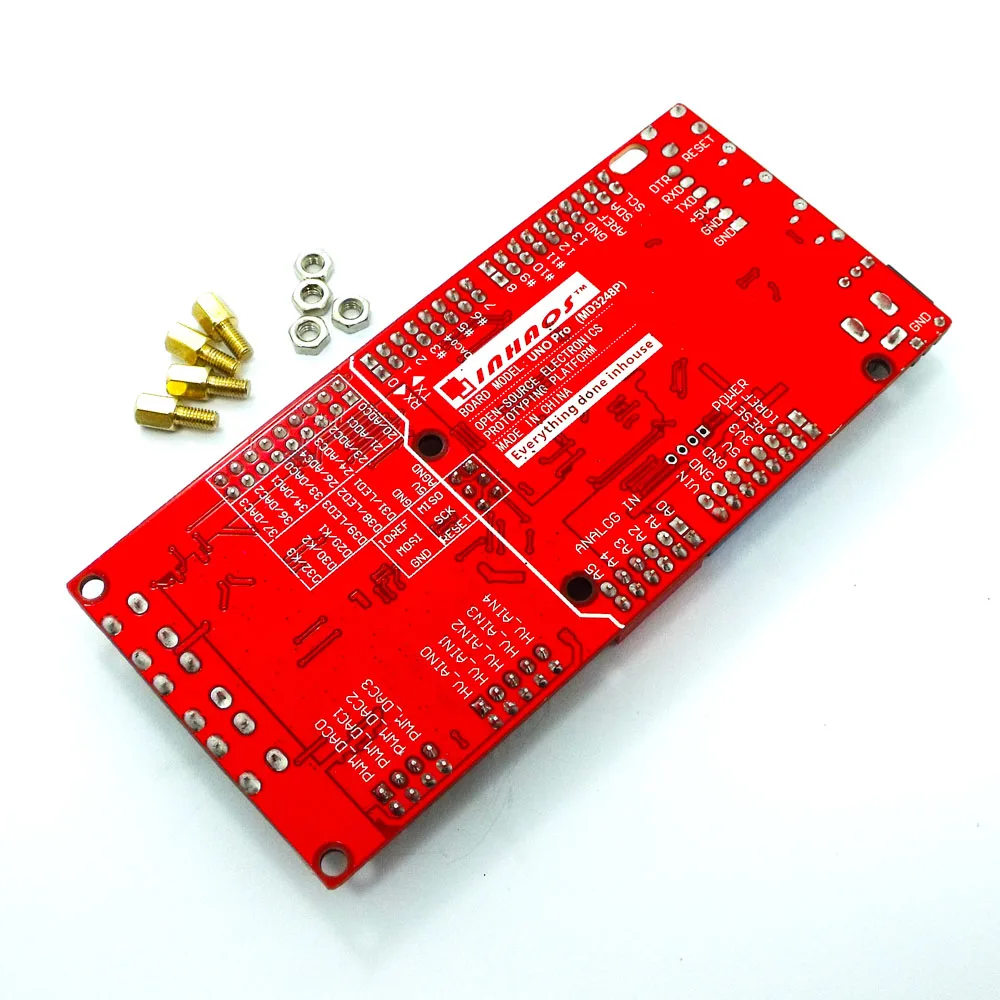 Встроенный ЦАП Massduino UNO Pro R3 для arduino uno r3 совместимый с DAQ 16 бит ADC 4 096 в источник